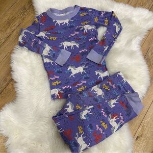 Hanna Andersson Unicorn Dreams Purple Kids Pajamas